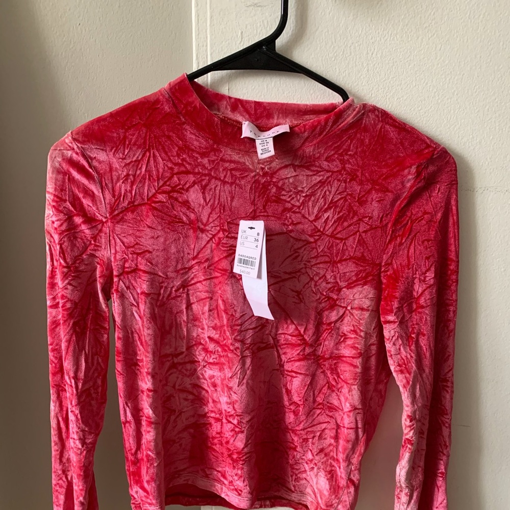 Pink Topshop Croptop